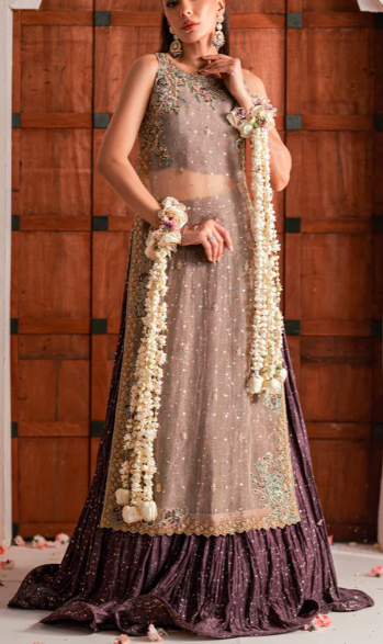 Majestic mauve lining inside the shirt Customized Link