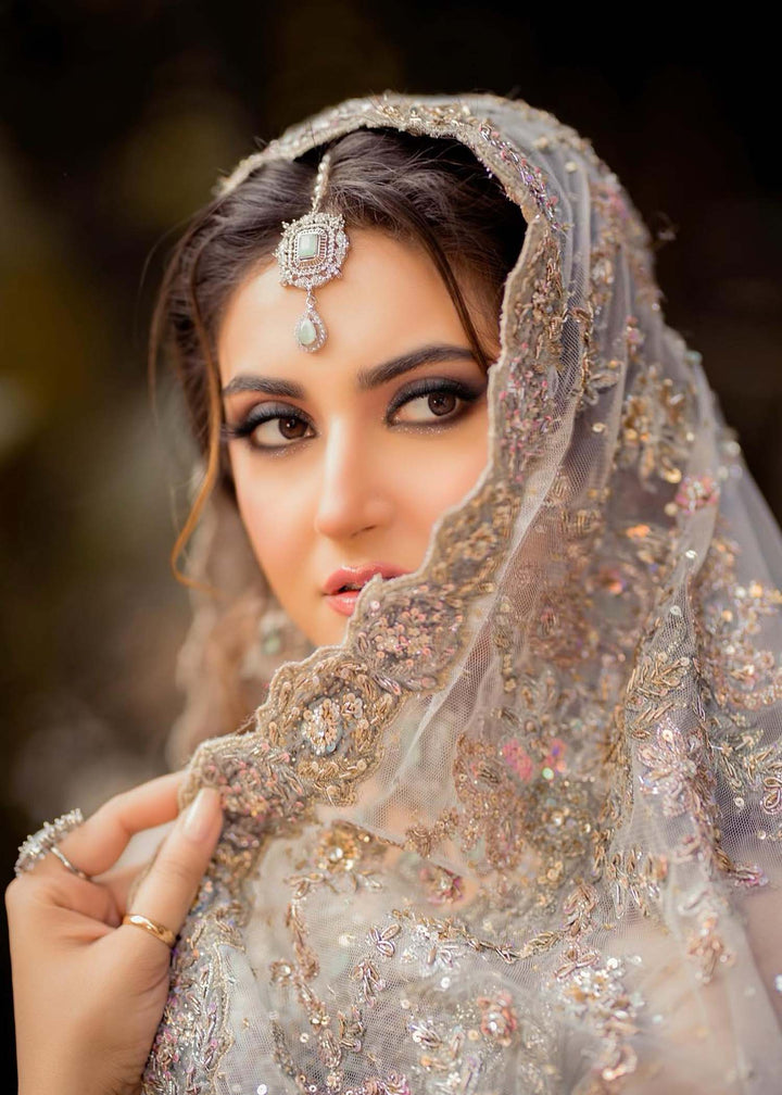 hiba bukhari dress design Worn by the rarest Hiba Bukhari in @_nayyabofficial signature piece. Be Unique. Be Rare